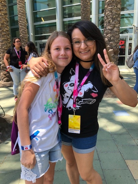 I met Aphmau!!